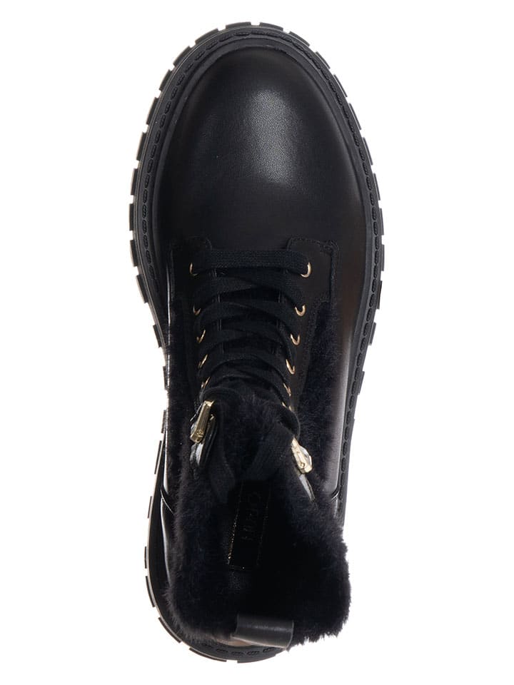 Topánky Liu Jo Schwarz 1284332 Leder-Boots in Schwarz - 4