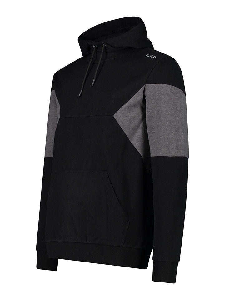 Mikina cmp Schwarz/ Grau 4377771 Hoodie in Schwarz/ Grau - 2