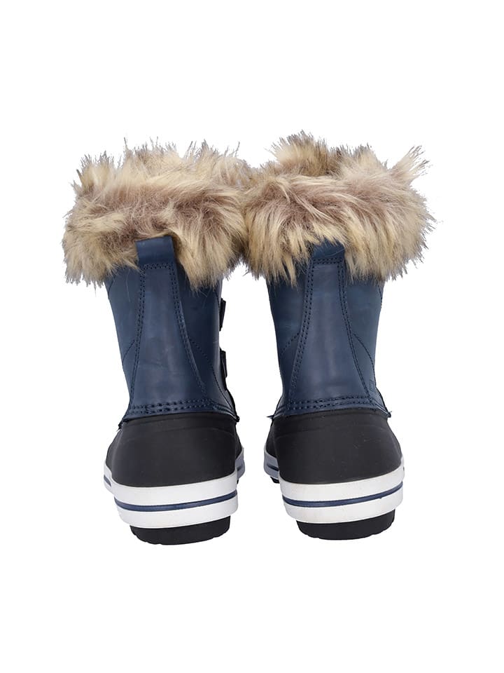 Topánky cmp Dunkelblau 1969978 Leder-Winterboots "Anthilian" in Dunkelblau - 4