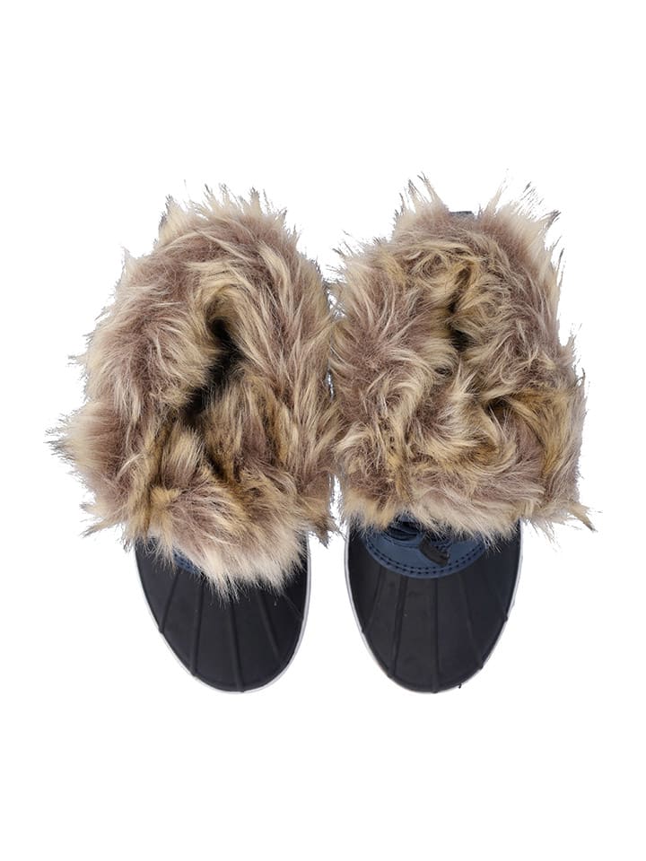 Topánky cmp Dunkelblau 1969978 Leder-Winterboots "Anthilian" in Dunkelblau - 5