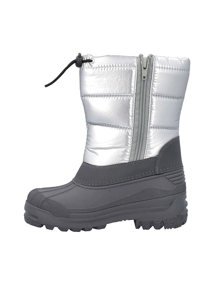 Topánky cmp Silber/ Schwarz 614794 Winterstiefel "Sneewy" in Silber/ Schwarz - 3