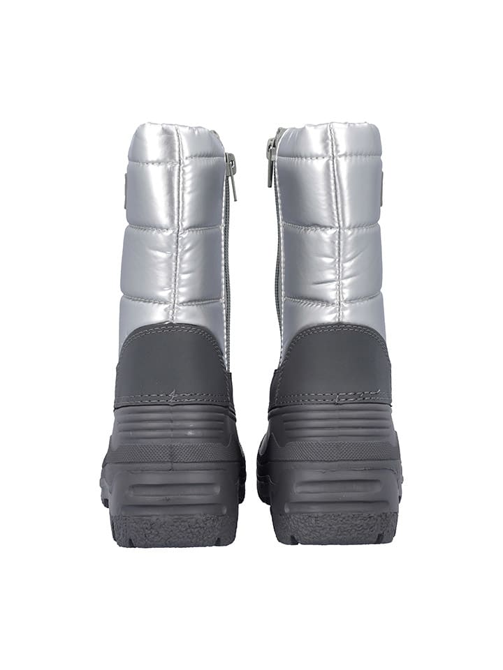 Topánky cmp Silber/ Schwarz 614794 Winterstiefel "Sneewy" in Silber/ Schwarz - 4
