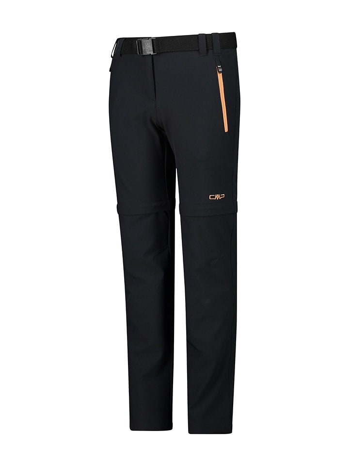 cmp Schwarz 8034421 Zipp-Off-Funktionshose in Schwarz - 3
