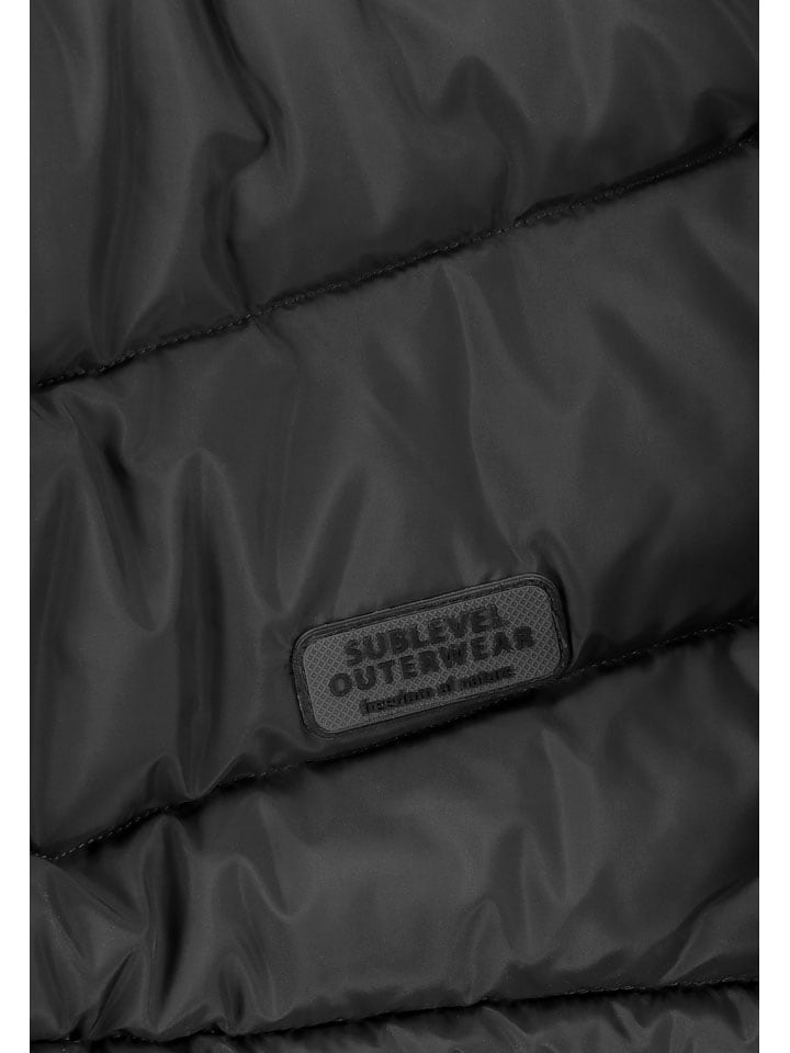 Dámska bunda Sublevel Schwarz 2153363 Steppmantel in Schwarz - 6