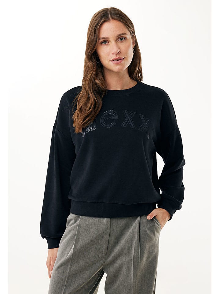 Mikina Mexx Schwarz 1734325 Sweatshirt ''Oleander'' in Schwarz - 1