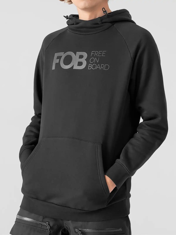Mikina 4F Schwarz 8281401 Hoodie in Schwarz - 1