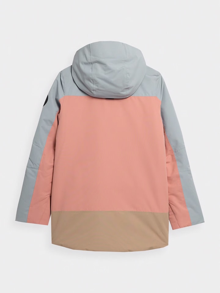 Dámska bunda 4F Hellblau/ Rosa/ Beige 700905 Ski-/ Snowboardjacke in Hellblau/ Rosa/ Beige - 5