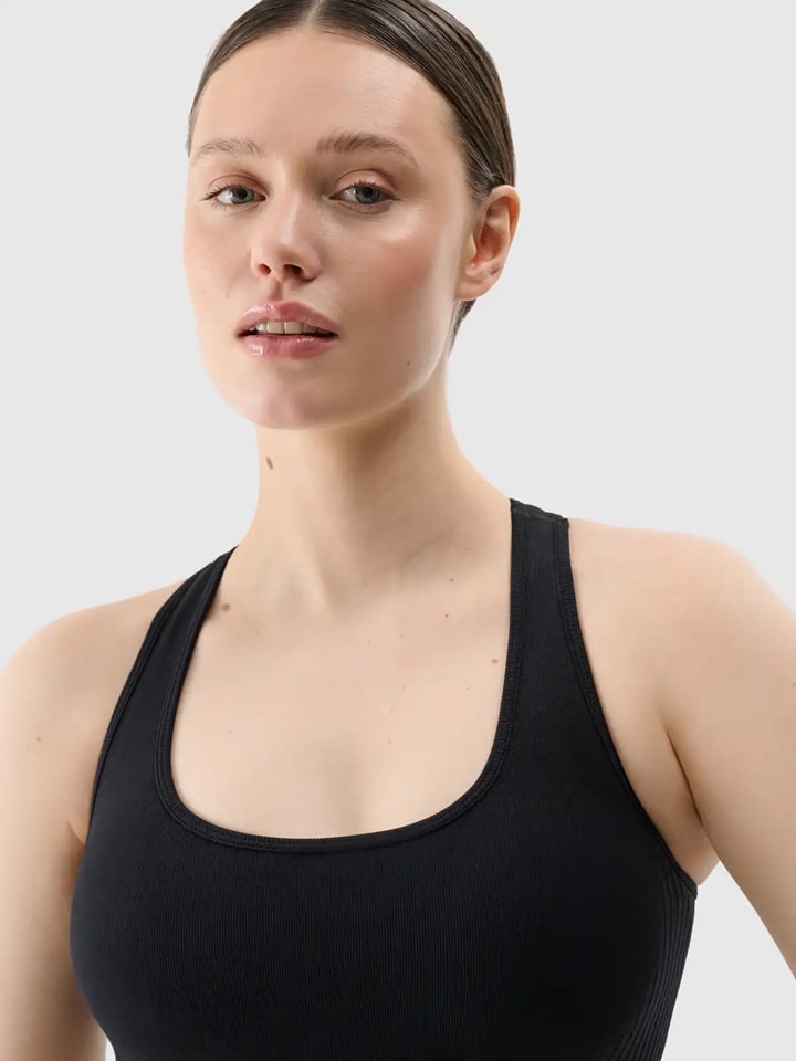 Športová podprsenka 4F Schwarz - Low 6380151 Sport-BH in Schwarz - Low - 3