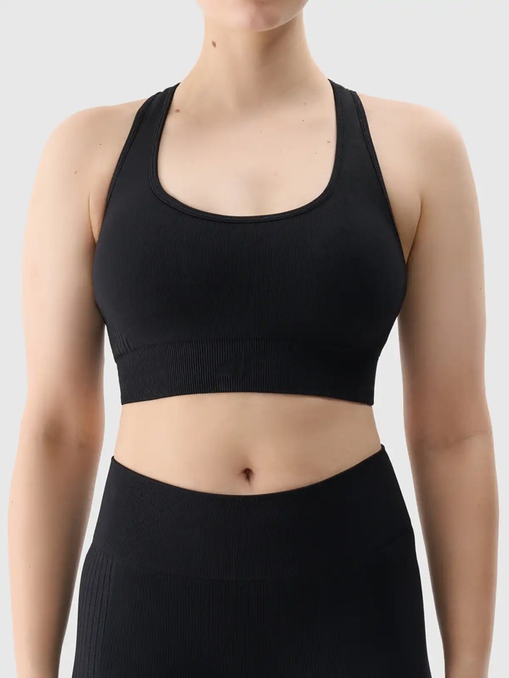 Športová podprsenka 4F Schwarz - Low 6380151 Sport-BH in Schwarz - Low - 4