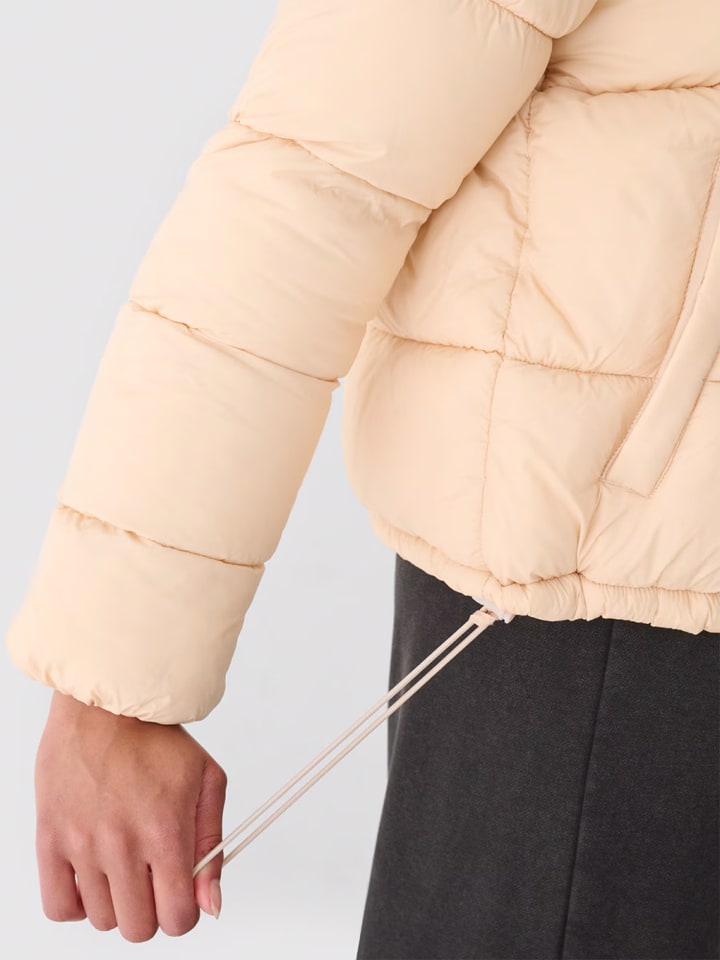 Dámska bunda 4F Beige 6141034 Daunenjacke in Beige - 5