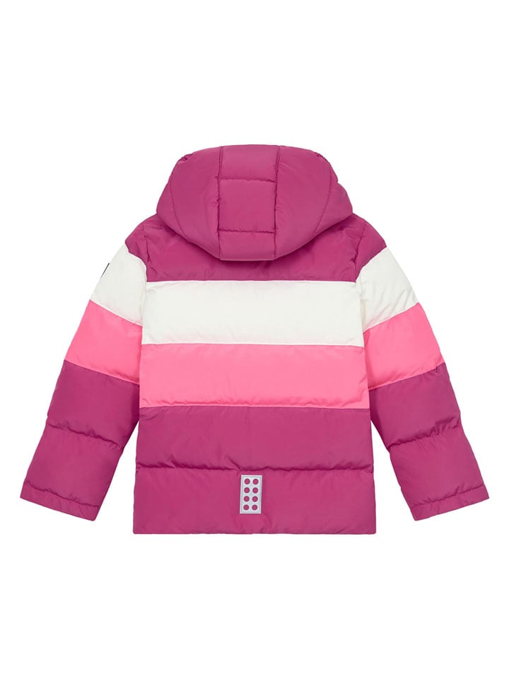LEGO Pink/ Rosa/ Weiß 1562767 Steppjacke "Jipe" in Pink/ Rosa/ Weiß - 2