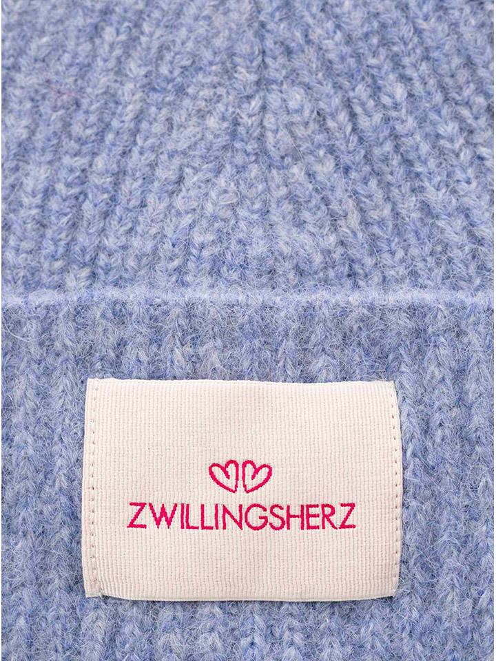 Čiapka Zwillingsherz Blau 444921 Mütze in Blau - 2