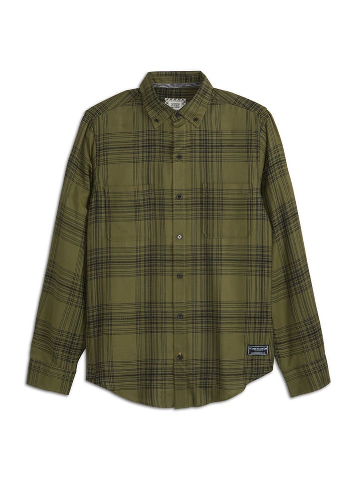 Košeľa Scotch & Soda Khaki 377999 Hemd in Khaki - 1