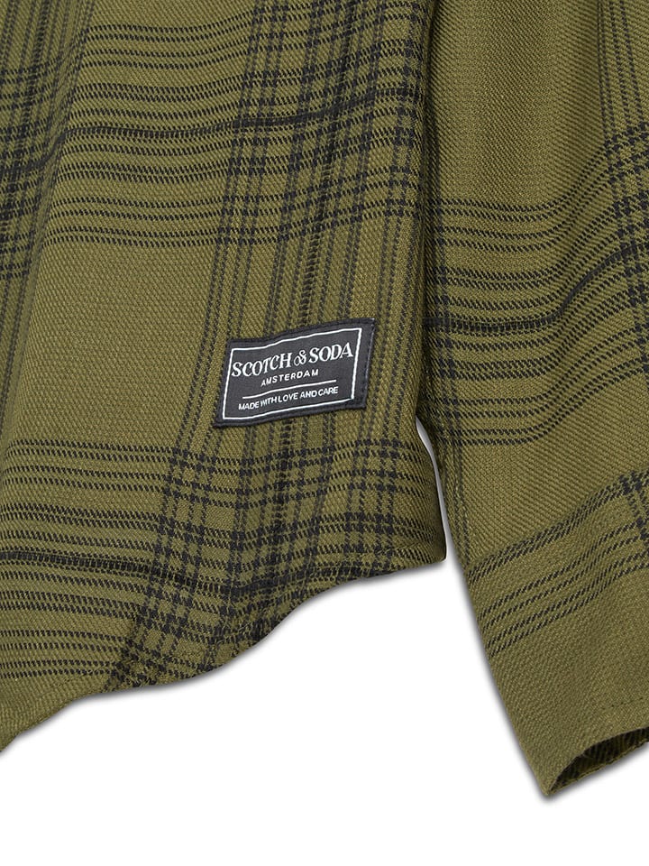 Košeľa Scotch & Soda Khaki 377999 Hemd in Khaki - 3