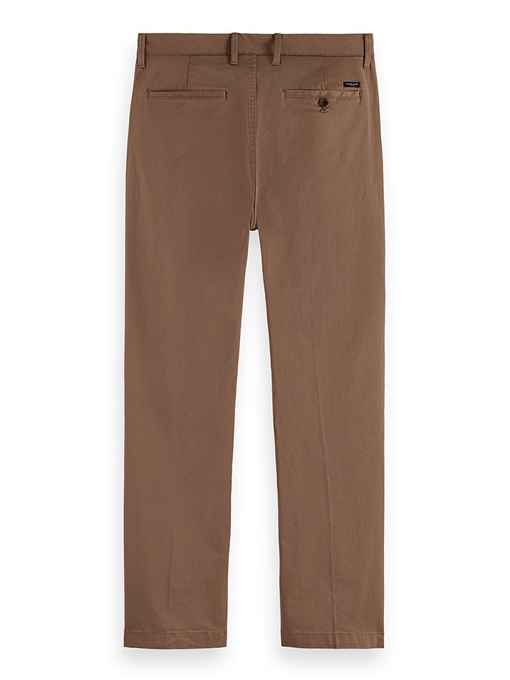 Nohavice Scotch & Soda Braun 1466128 Chino in Braun - 2