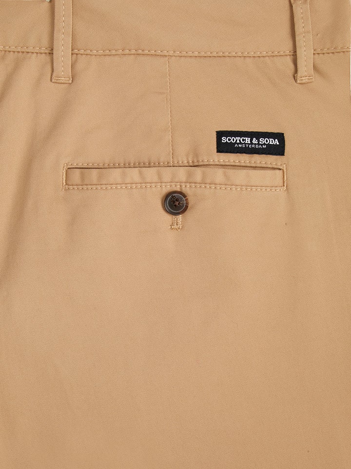 Nohavice Scotch & Soda Hellbraun 6627847 Chino in Hellbraun - 3