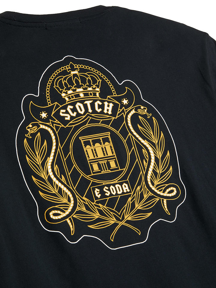 Tričko Scotch & Soda Schwarz 578230 Shirt in Schwarz - 3