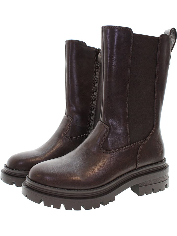 Topánky U.S. Polo Assn. Braun 7913643 Stiefeletten in Braun - 3