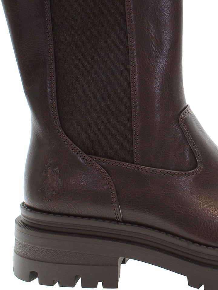 Topánky U.S. Polo Assn. Braun 7913643 Stiefeletten in Braun - 7