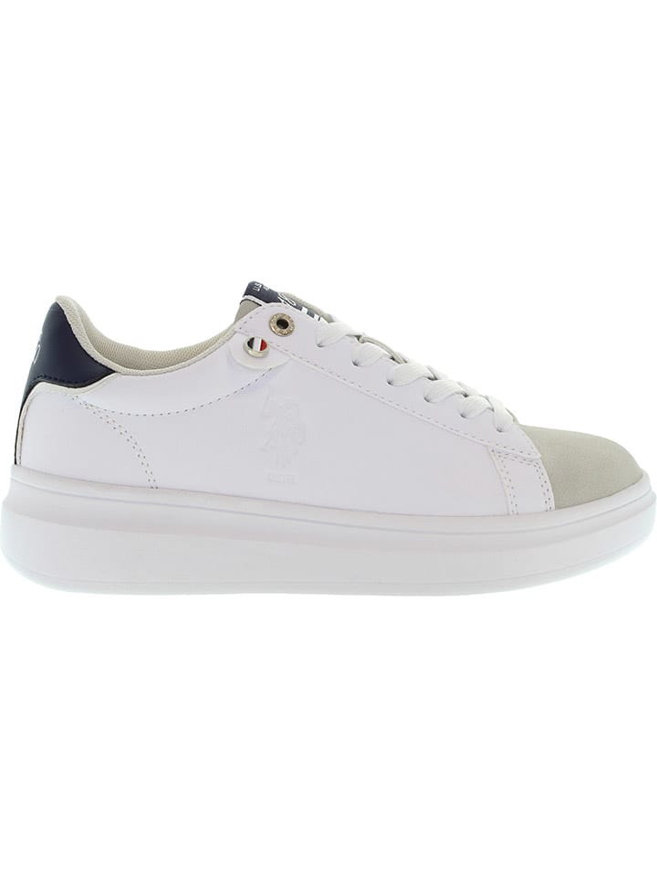 Tenisky U.S. Polo Assn. Weiß/ Beige/ Dunkelblau 8368413 Sneakers "Cody" in Weiß/ Beige/ Dunkelblau - 1