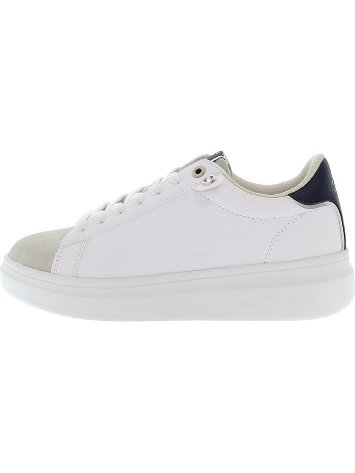 Tenisky U.S. Polo Assn. Weiß/ Beige/ Dunkelblau 8368413 Sneakers "Cody" in Weiß/ Beige/ Dunkelblau - 2
