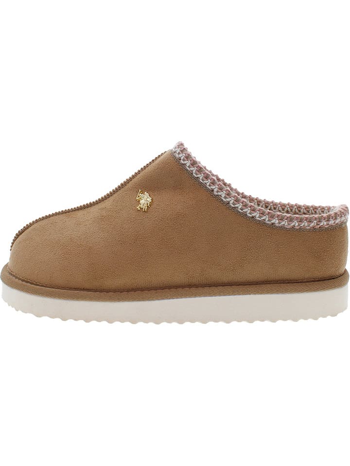 U.S. Polo Assn. Beige 5114600 Hausschuhe in Beige - 2