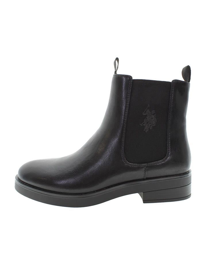 Topánky U.S. Polo Assn. Schwarz 933303 Chelsea-Boots in Schwarz - 2