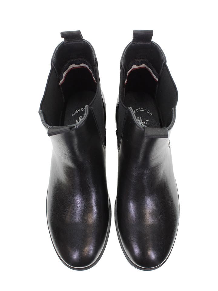 Topánky U.S. Polo Assn. Schwarz 933303 Chelsea-Boots in Schwarz - 5