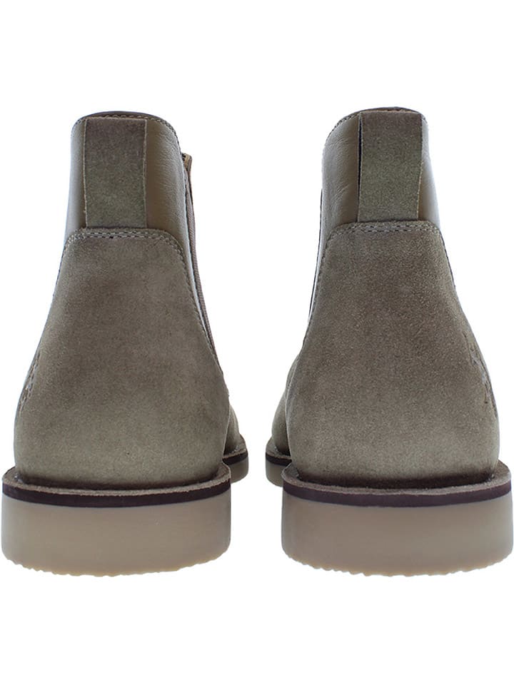 Topánky U.S. Polo Assn. Khaki 7956606 Leder-Chelsea-Boots in Khaki - 4