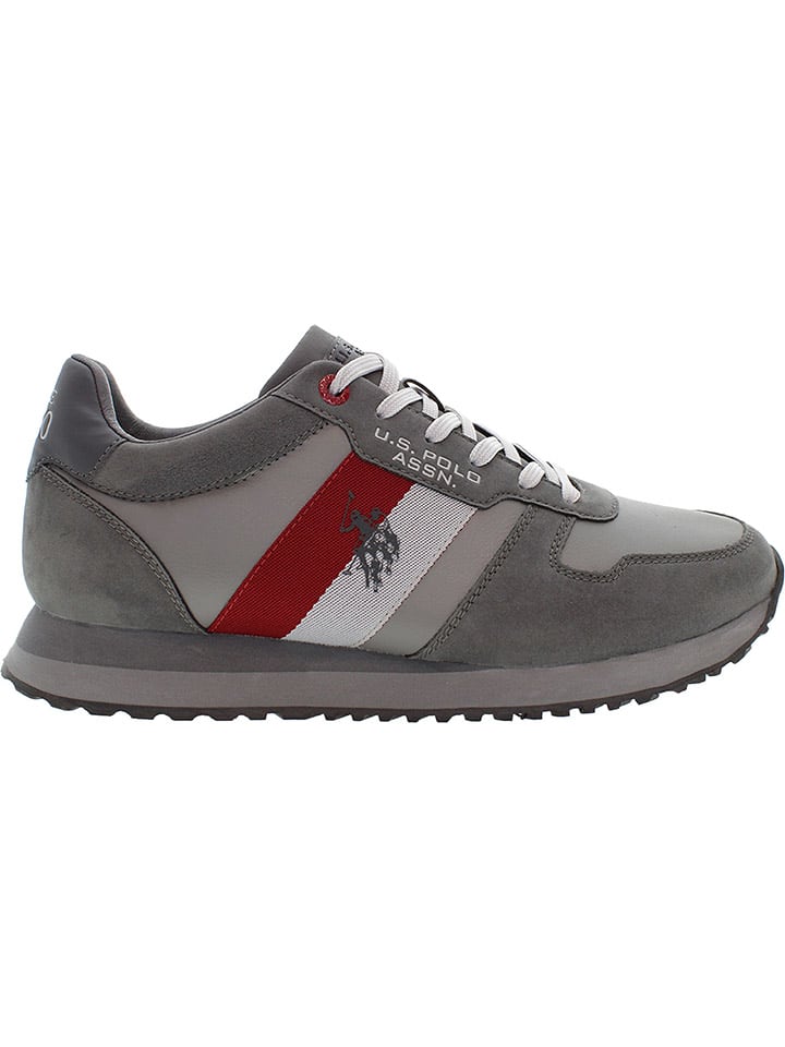 Tenisky U.S. Polo Assn. Grau/ Rot 8874587 Sneakers "Xirio" in Grau/ Rot - 1