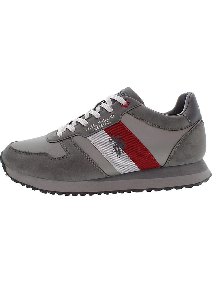Tenisky U.S. Polo Assn. Grau/ Rot 8874587 Sneakers "Xirio" in Grau/ Rot - 2