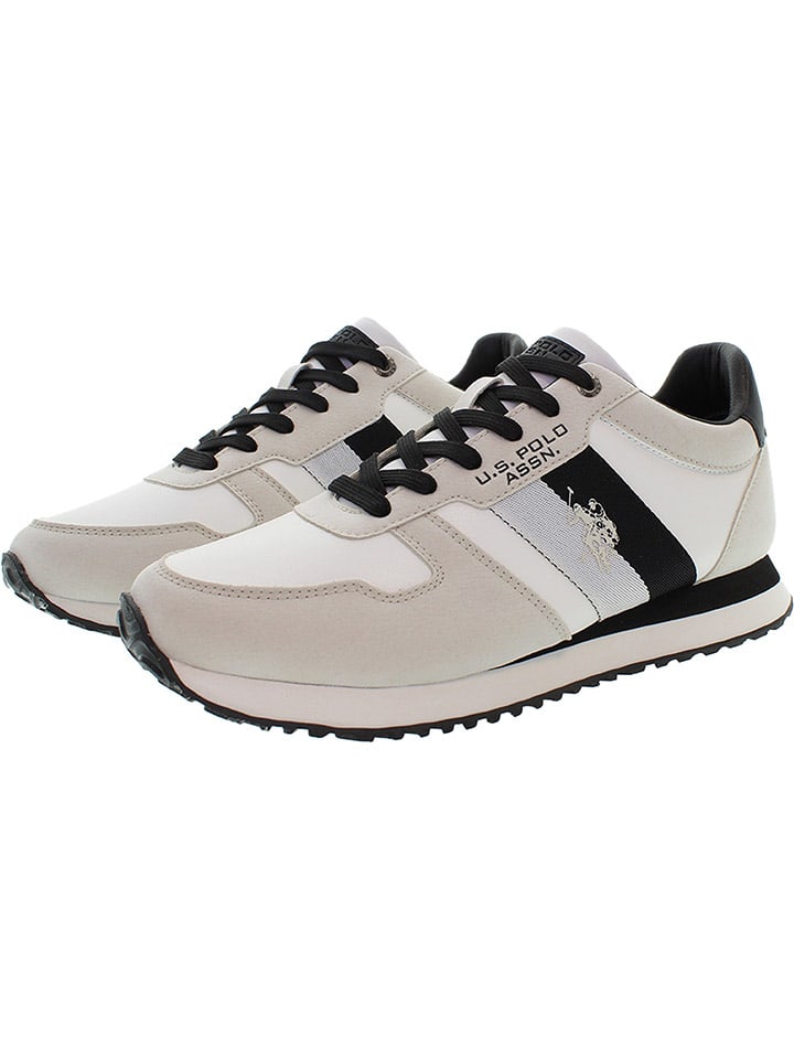 Tenisky U.S. Polo Assn. Weiß/ Creme/ Schwarz 1107581 Sneakers "Xirio" in Weiß/ Creme/ Schwarz - 3