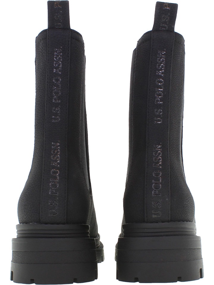 Topánky U.S. Polo Assn. Schwarz 8011308 Chelsea-Boots in Schwarz - 5