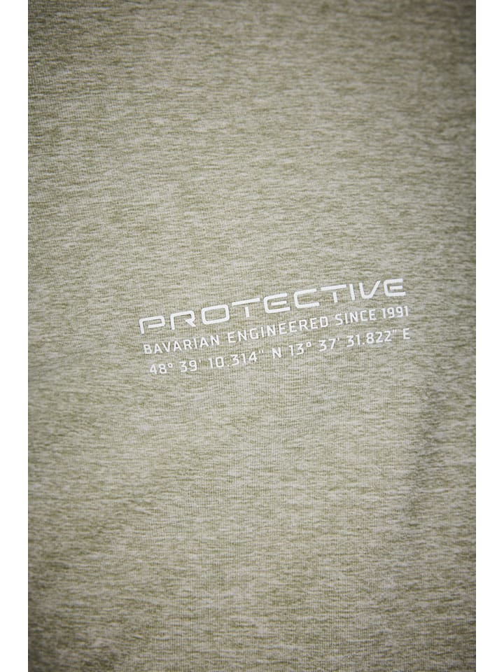 Mikina Protective Oliv 6589209 Funktionshoodie "Sunstone" in Oliv - 8