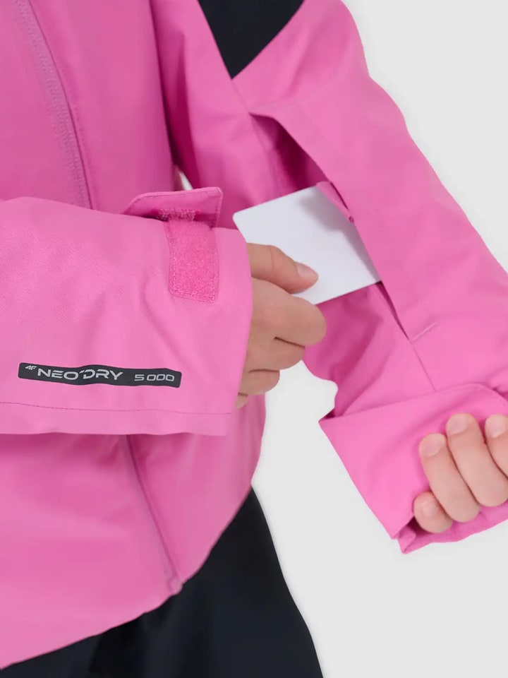 4F Pink 2604698 Ski-/ Snowboardjacke in Pink - 3