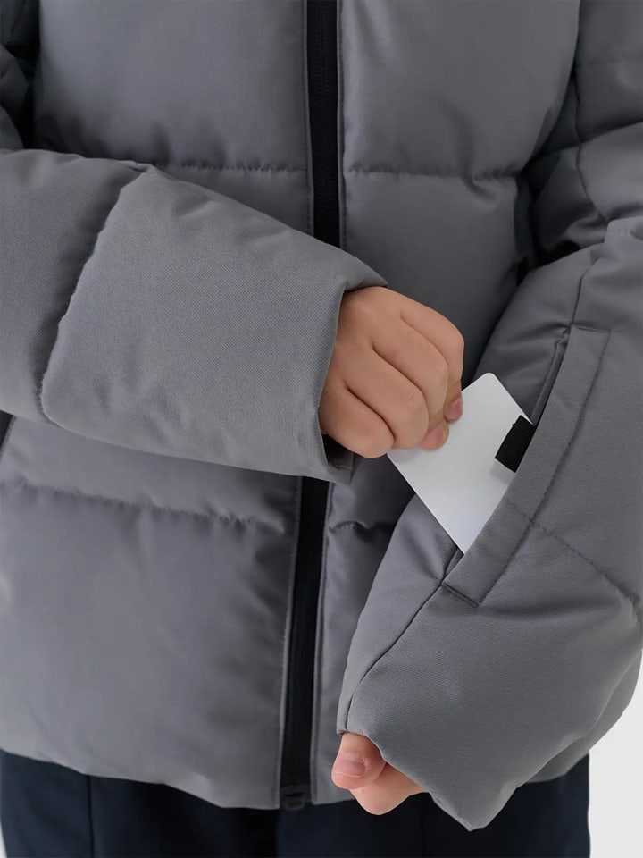 4F Grau 1019945 Ski-/ Snowboardjacke in Grau - 3