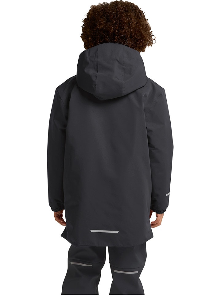 Jack Wolfskin Schwarz 5763032 Regenjacke "Canvey" in Schwarz - 11