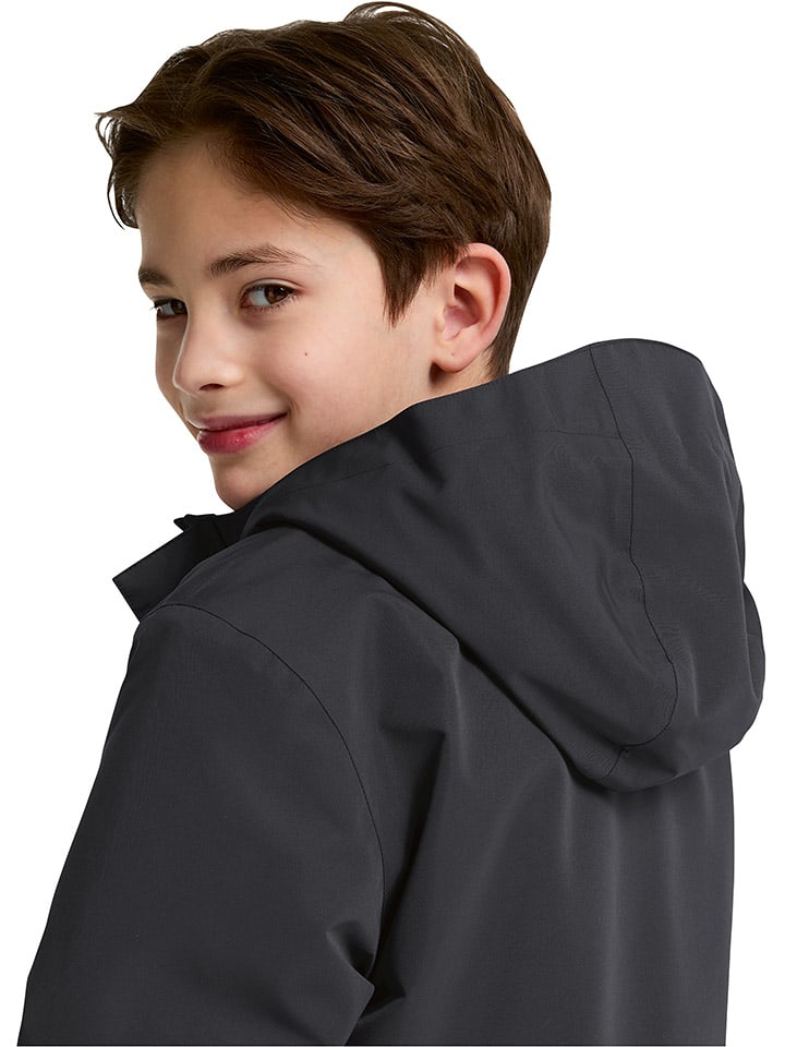 Jack Wolfskin Schwarz 5763032 Regenjacke "Canvey" in Schwarz - 12