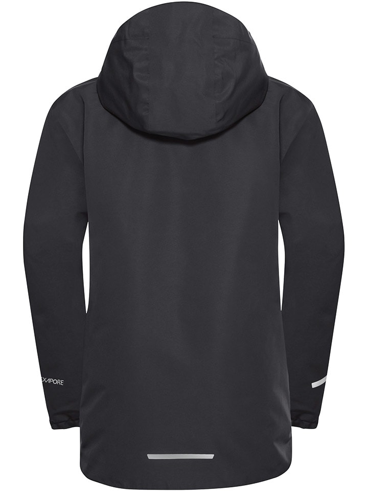 Jack Wolfskin Schwarz 5763032 Regenjacke "Canvey" in Schwarz - 3