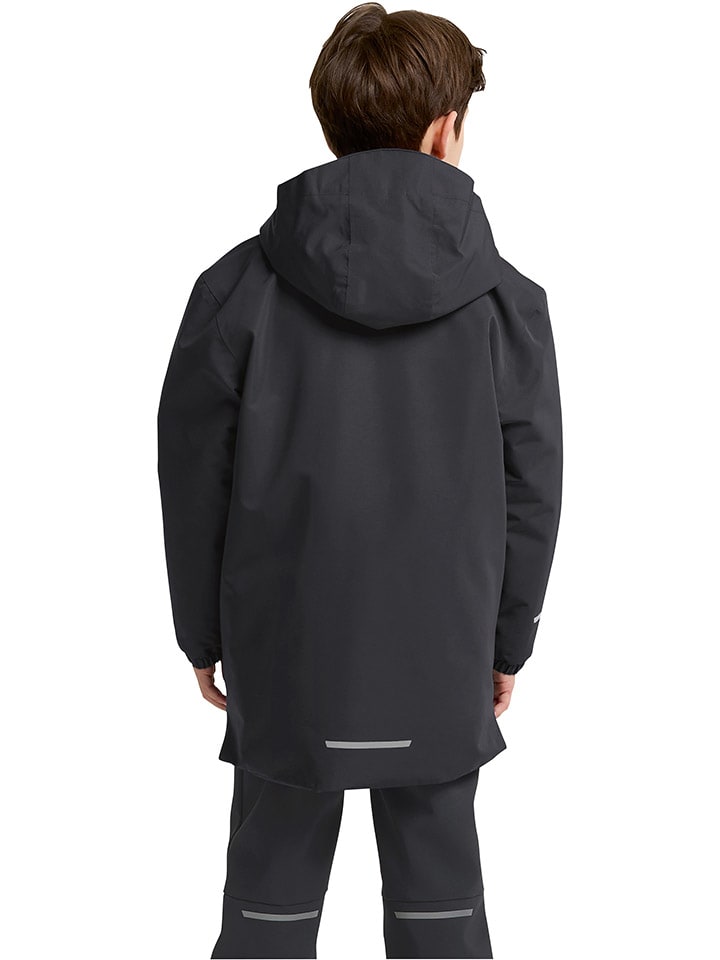 Jack Wolfskin Schwarz 5763032 Regenjacke "Canvey" in Schwarz - 8