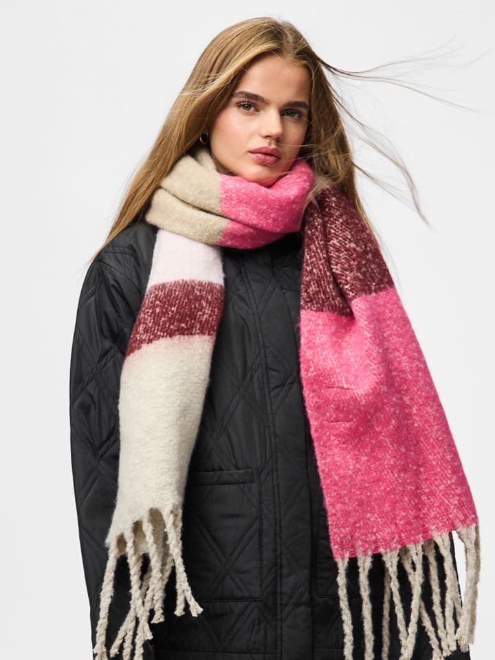 Pieces Pink 2066384 Schal in Pink - 2
