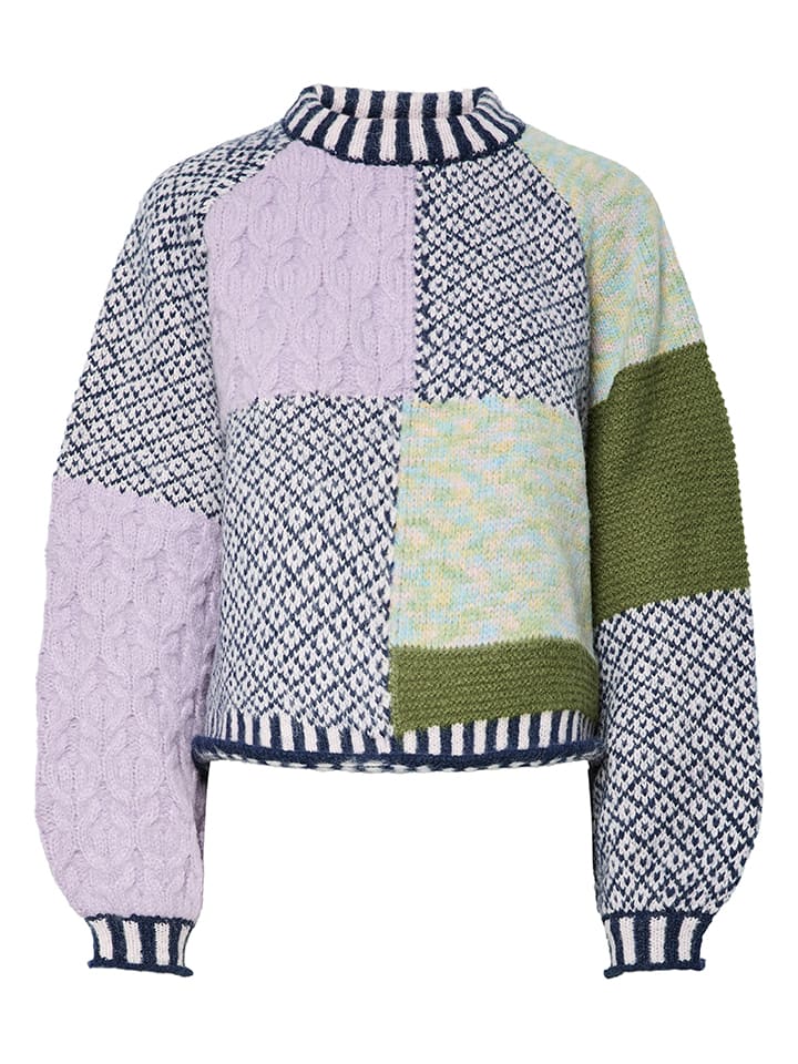 Sveter Pieces Lila 5245918 Pullover in Lila - 6