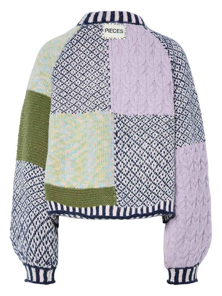 Sveter Pieces Lila 5245918 Pullover in Lila - 7