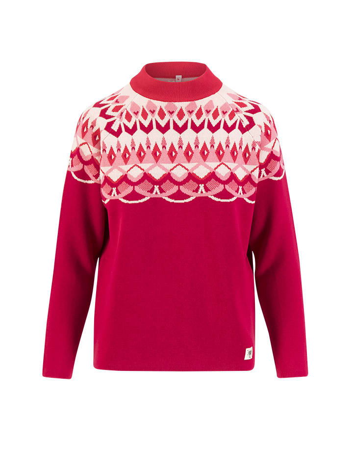Sveter Blutsgeschwister Rot 1210630 Pullover in Pink - 3
