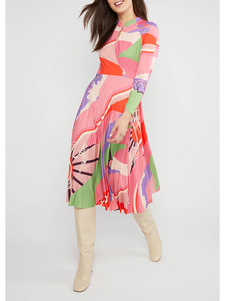 Šaty Blutsgeschwister Bunt 5414000 Plisseekleid in Bunt - 1