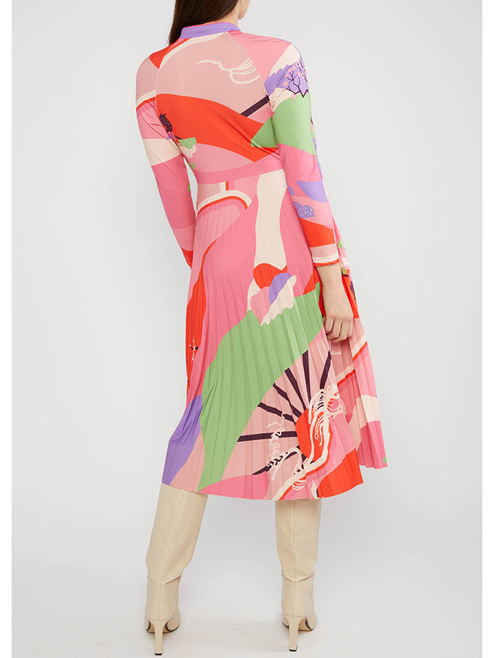Šaty Blutsgeschwister Bunt 5414000 Plisseekleid in Bunt - 2