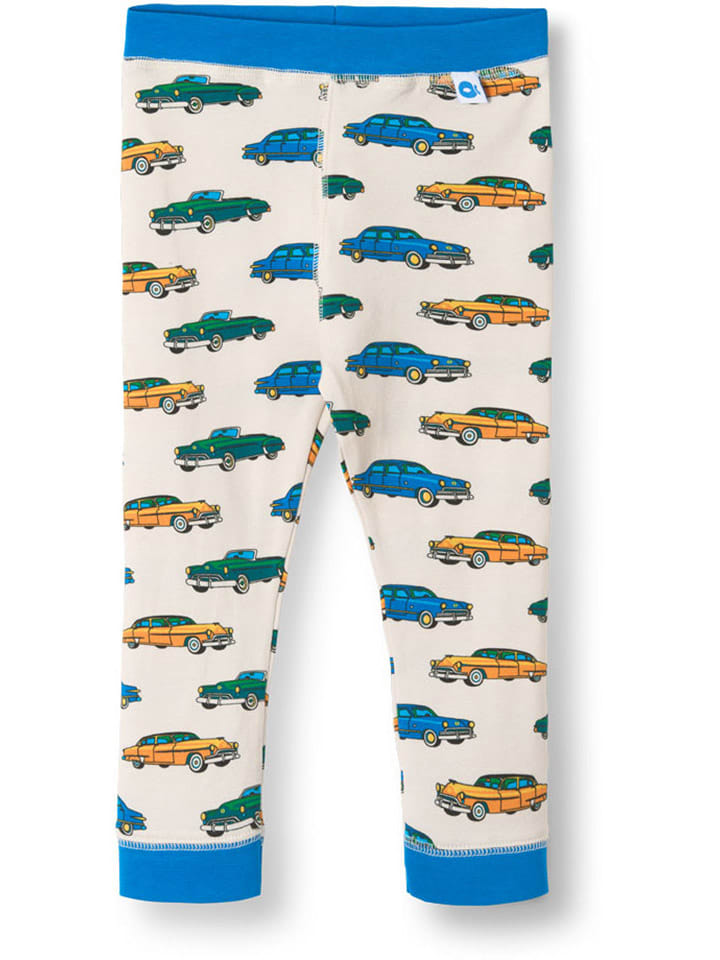 Legíny Småfolk Blau/ Weiß 7077940 Leggings "Elstar" in Blau/ Weiß - 1