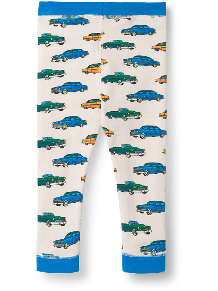 Legíny Småfolk Blau/ Weiß 7077940 Leggings "Elstar" in Blau/ Weiß - 2