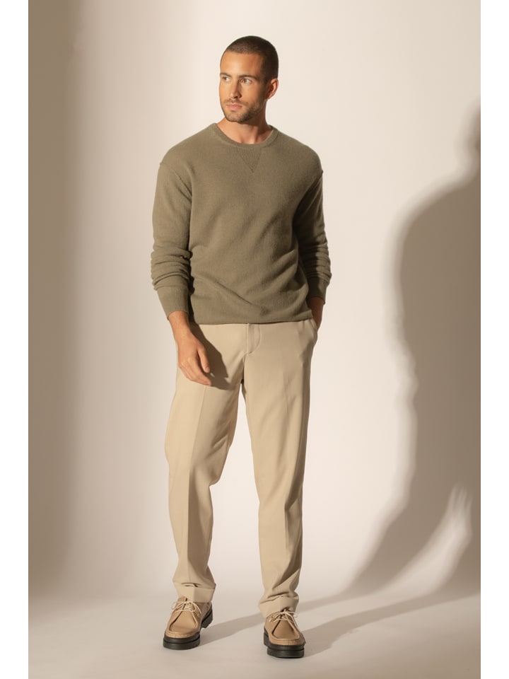 Sveter Perfect Cashmere Khaki 2284601 Kaschmir-Pullover in Khaki - 1