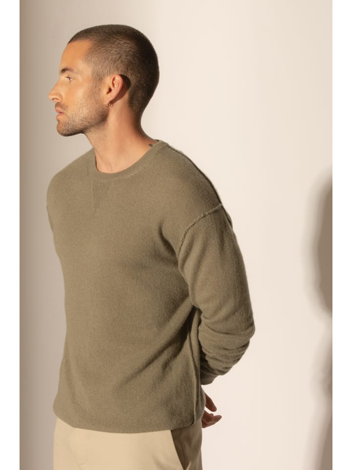Sveter Perfect Cashmere Khaki 2284601 Kaschmir-Pullover in Khaki - 3